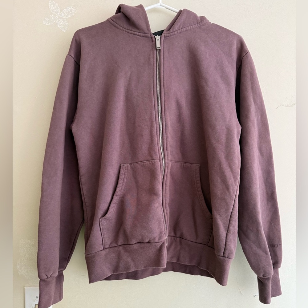 Aritzia Super Puff Super Fleece Zip-Up Hoodie